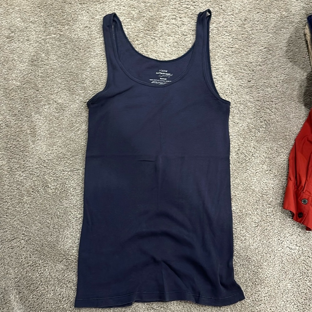Jcrew favorite tank, feather weight